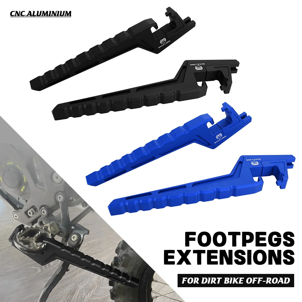 

For KTM 125 150 250 300 XC-W/300 XC-W SIX DAYS 2017-2018-2019-2020-2021-2022-2023 Passenger Foot Peg Extensions Extended Footpeg