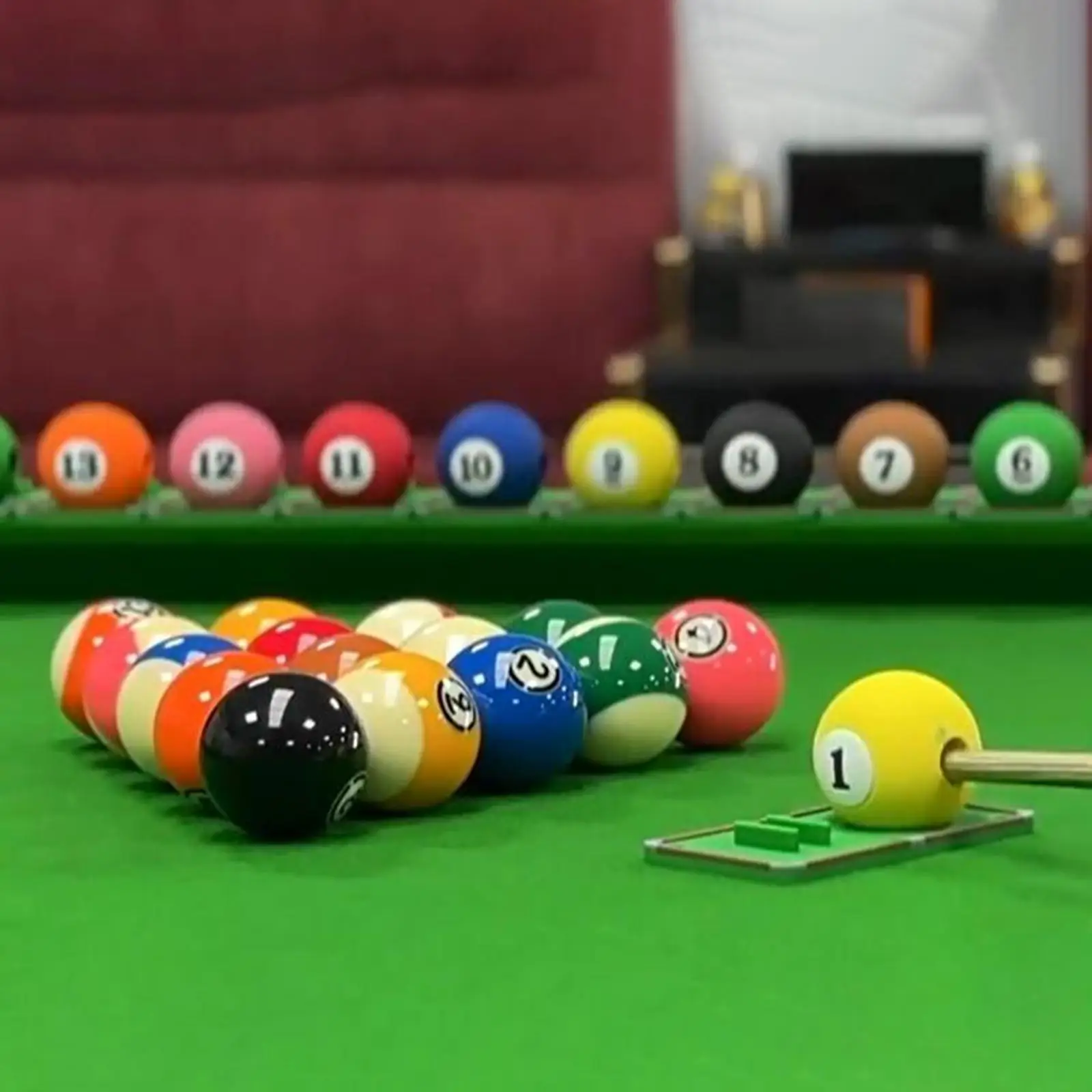 Professional Billiard Stick Trainer Rubber Cue Stroke Exerciser Billiard Supplies for Beginner Skill Development