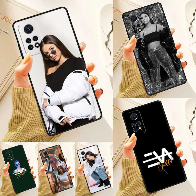 Eva Queen Case For Samsung Galaxy S24 Plus S23 S20 S21FE Lite S22 Ultra Note 20 S8 S9 S10 Phone Coque