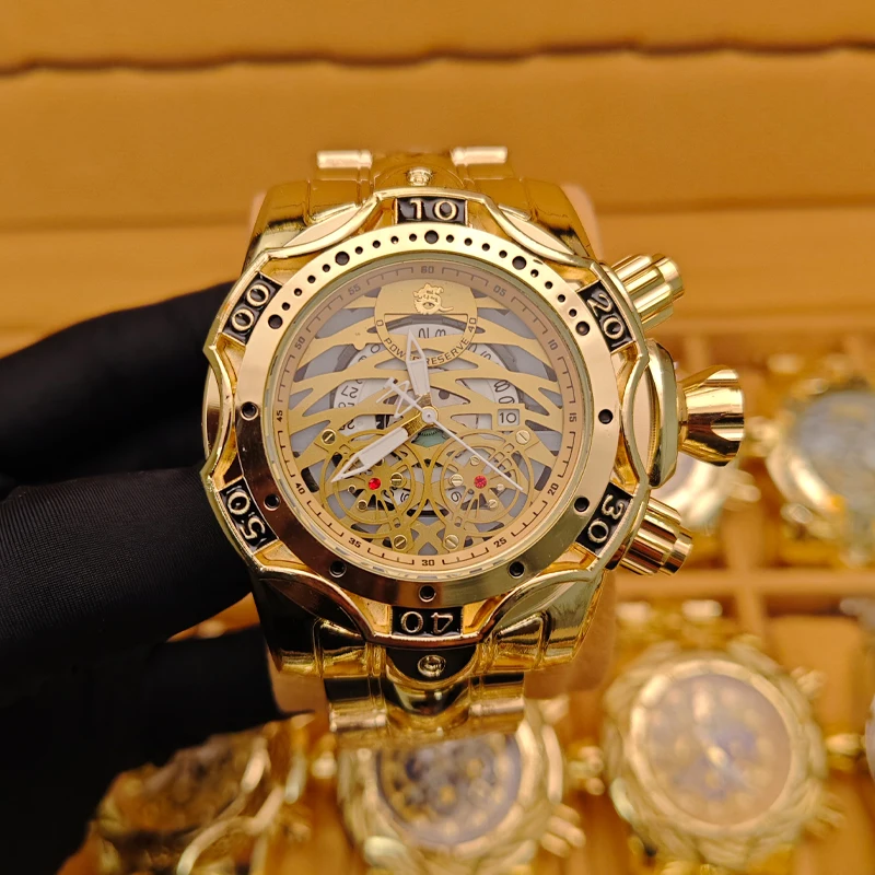 

Новые высокоэффективные роскошные часы серии клоунов, модные стильные мужские часы с большим циферблатом, мужские часы для социальных мальчиков, молодых мужчин, студентов, красивые уличные модные универсальные кварцевые часы