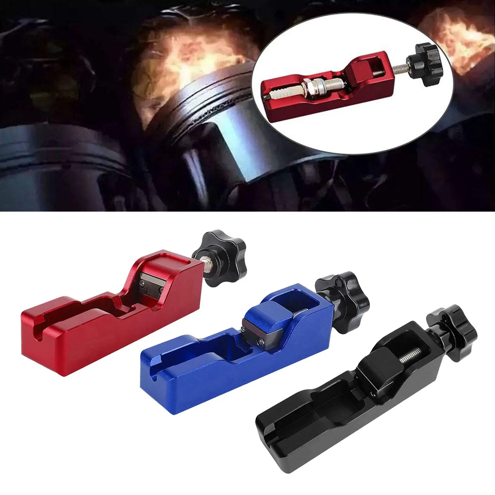 أداة فجوة الفرجار لـ 10 مم 12 مم 14 مم 16 مم شمعات الإشعال واسعة #3