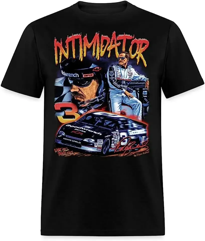 90s Racing Dale Intimidator Earnhardt Raise Hell Praise Dale Retro Vintage Bootleg Unisex Classic T-Shirt