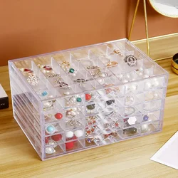 5-layer 120 Grid Nail Jewelry Storage Box, Rhinestone 21 Grid Storage Box, Nail Polish Makeup Storage, Jewelry Storage Box