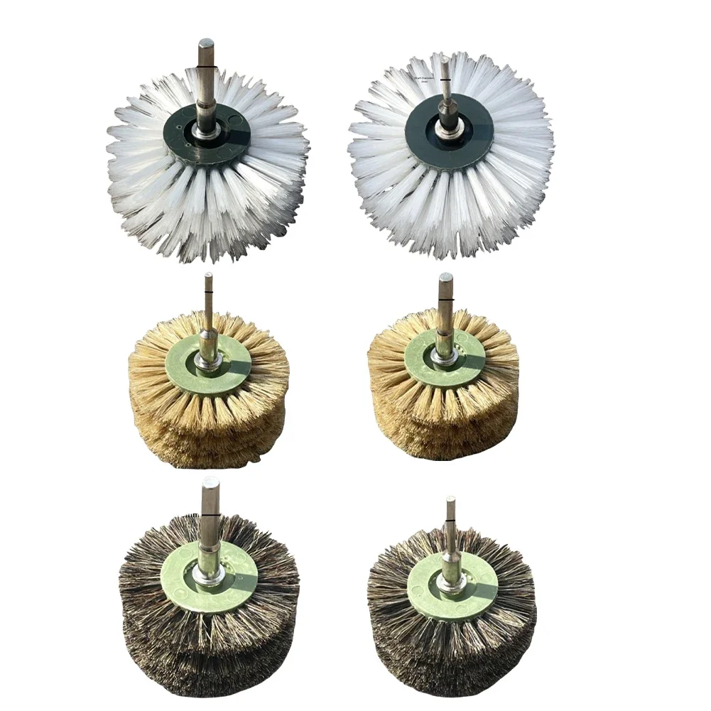Buffing Kit Horsehair Brush Professional Cleaning Professional Finish Abrasion Resistance Efficient Dust Removal Tools Set