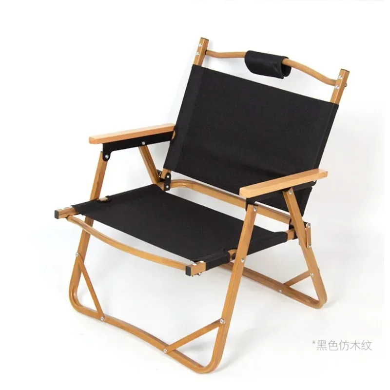 Tragbare Aufbewahrung, faltbarer Campingtisch und Stühle, Set für den Außenbereich, Garten, Dinnerparty, Vintage-Holz, zusammenklappbar