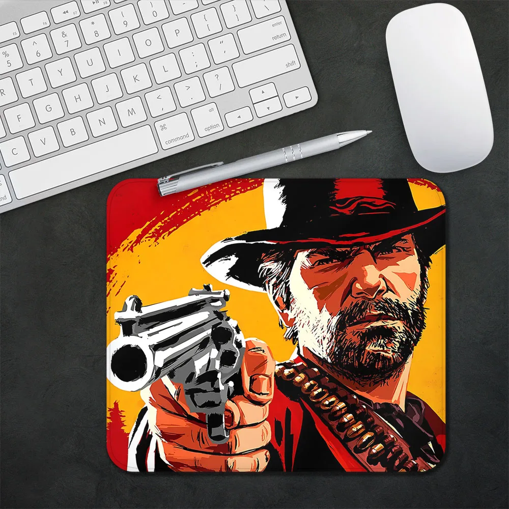 Red Dead Redemption 2 rdr2 uns West Cowboy Gaming Mauspad xs kleines Mauspad für PC Gamer Desktop Dekoration Büro Maus matte