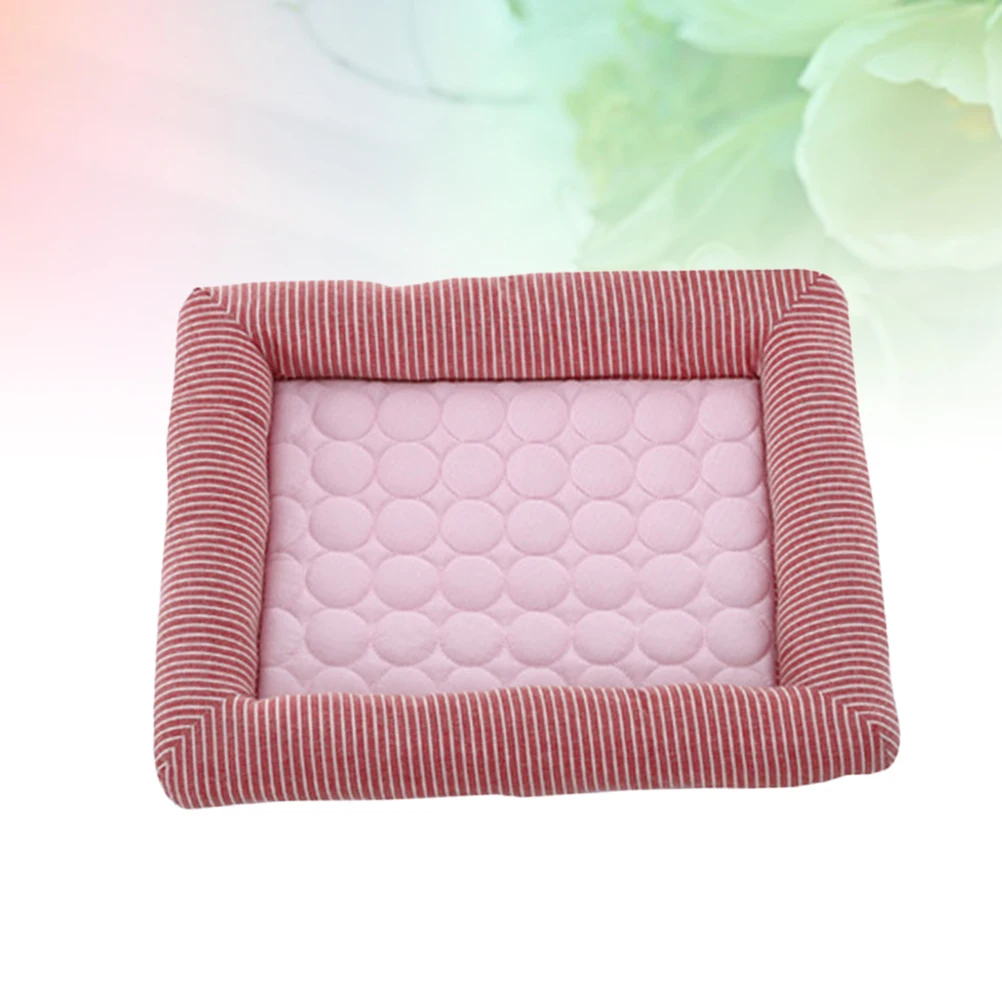 

Ice Silk Cat Nest Pad Summer Pet Bed Dog Cushion Sleeping Breathable Supplies for Dogs Premium Indoor