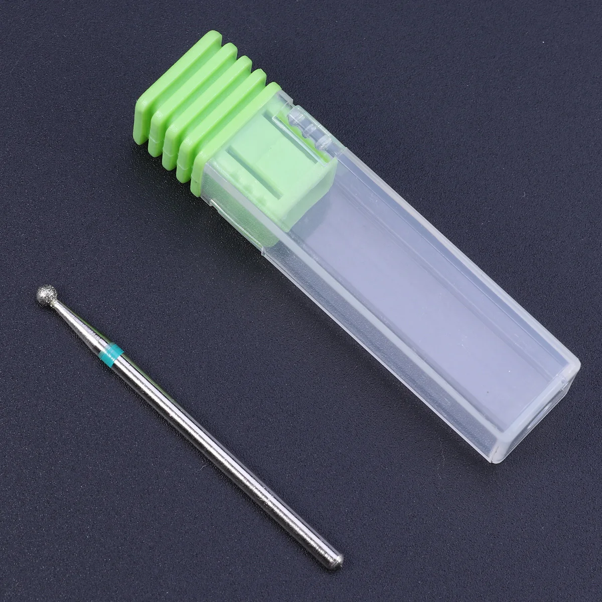 

Nail Drill Bits Set 2.3Mm Round Cones Grinding Head Manicure Tools Dead Skin Remover Nail Reshaping Alloy Stone Material