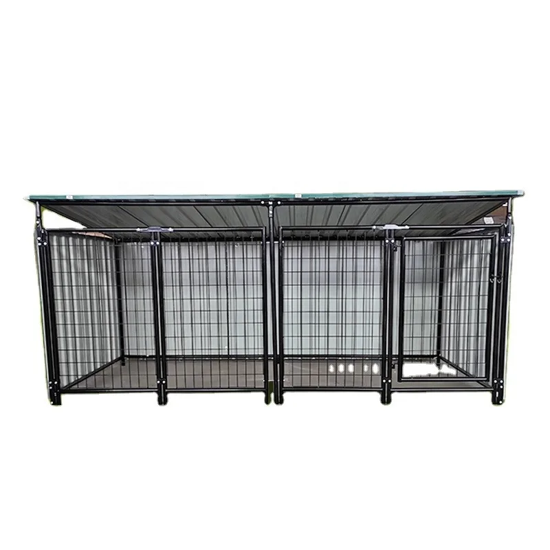 Dog Kennels Large Outdoor Weatherproof Dog Kennel Galvanized Dog Kennels