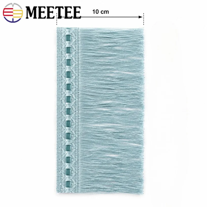 5/10M 10cm Nylon Tassel Fringe Dress Decoration Tassels Lace Trim Tape Sewing Trimming Ribbon