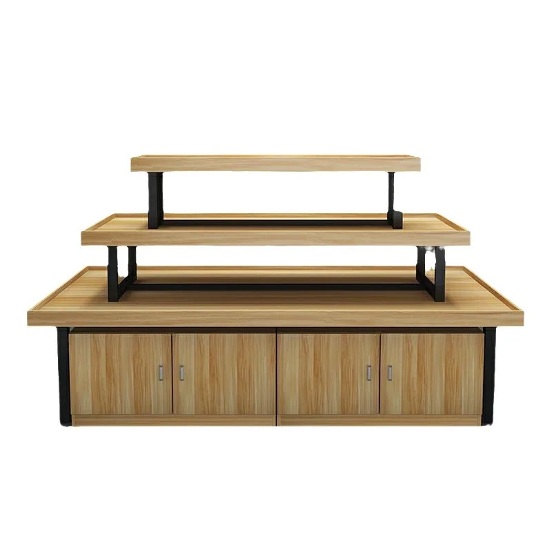 

Supermarket Nakajima Shelf Stack Head Rack Stationery Booth Flow Table Jewelry Cosmetics Promotion Desk Maternal and Infant Stor