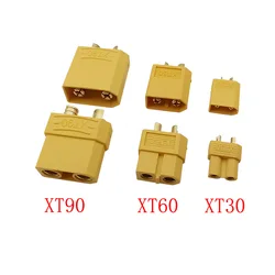 XT30 / XT60 / XT90 Male Female XT-30 XT-60 XT-90 Bullet Connectors Soldering Type Power Plugs For RC Lipo Battery Car Boat Drone