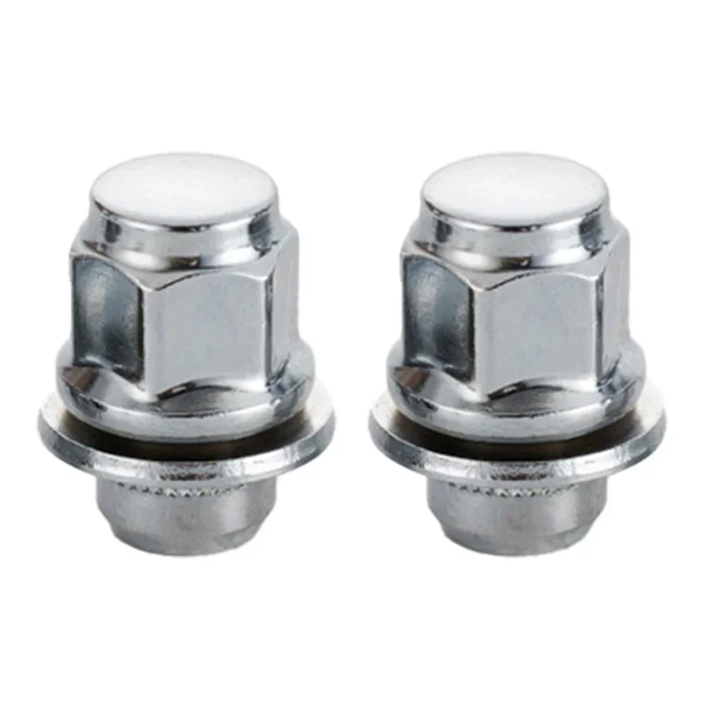 2PCS For Toyota For Lexus Chrome Lug Steel Nuts 9094201033 Parts-Accessories OEM Number:90942-01033