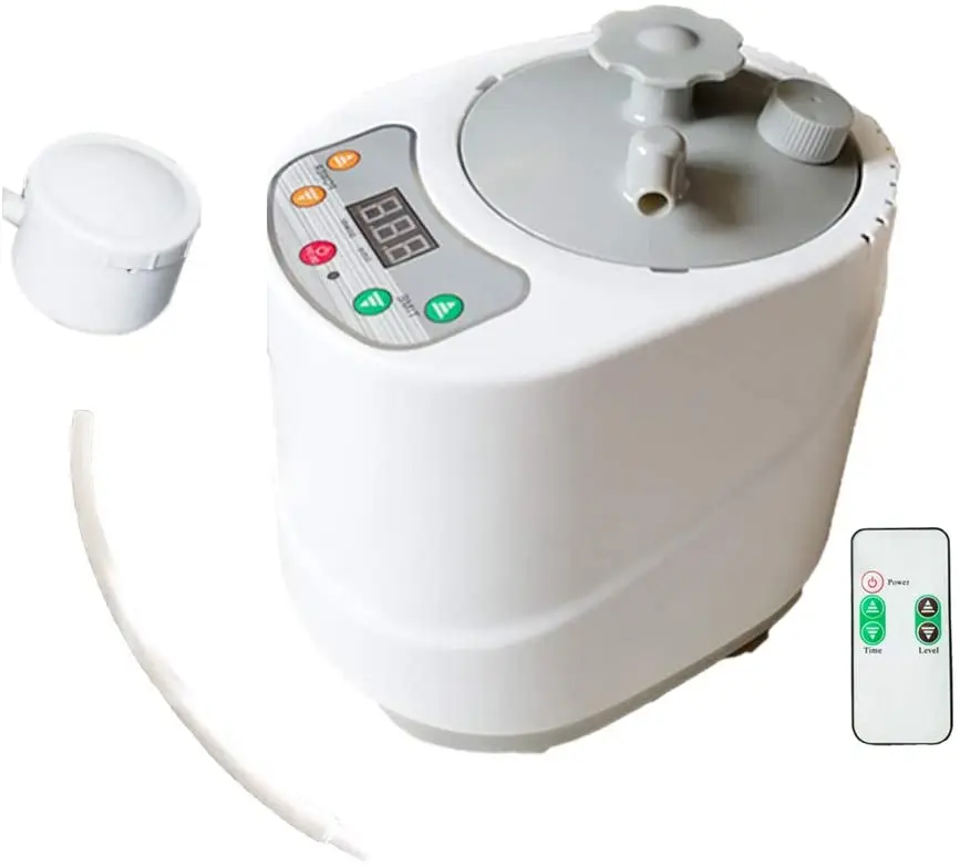 Imagem -05 - Gerador Upgrated Portátil do Potenciômetro de Vapor do Vapor do Navio 1.8l 2l 4l da Sauna com Controle Remoto Máquina dos Termas com Caixa Erval da Indicação do Temporizador