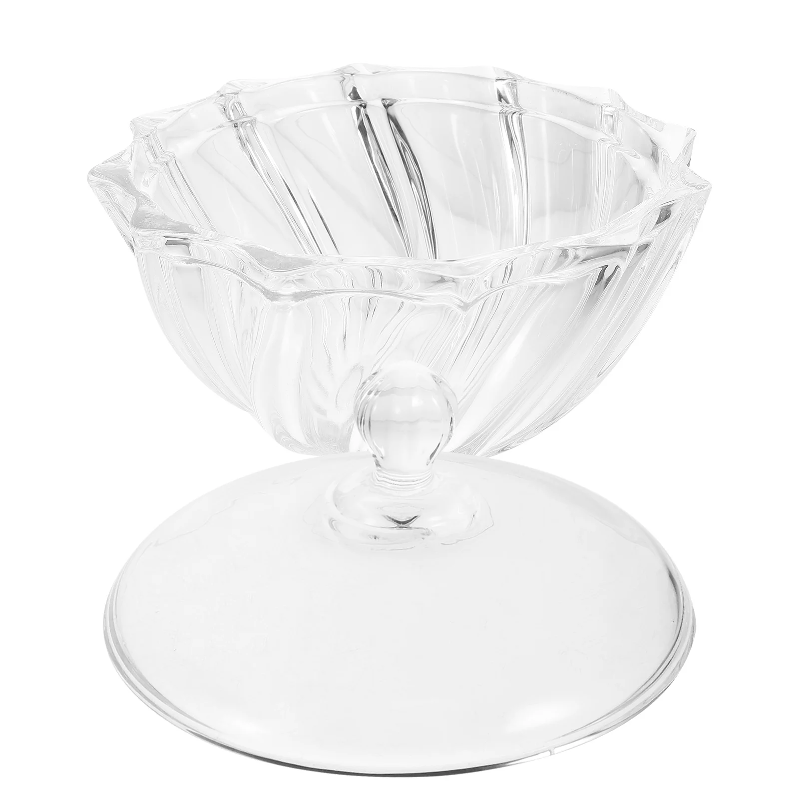 

Glass Candy Jar with Lid Exquisite Desktop Adornment for Kitchen Dried Foods Tea Coffee Elegant Multi-Faceted Cut Sparkling