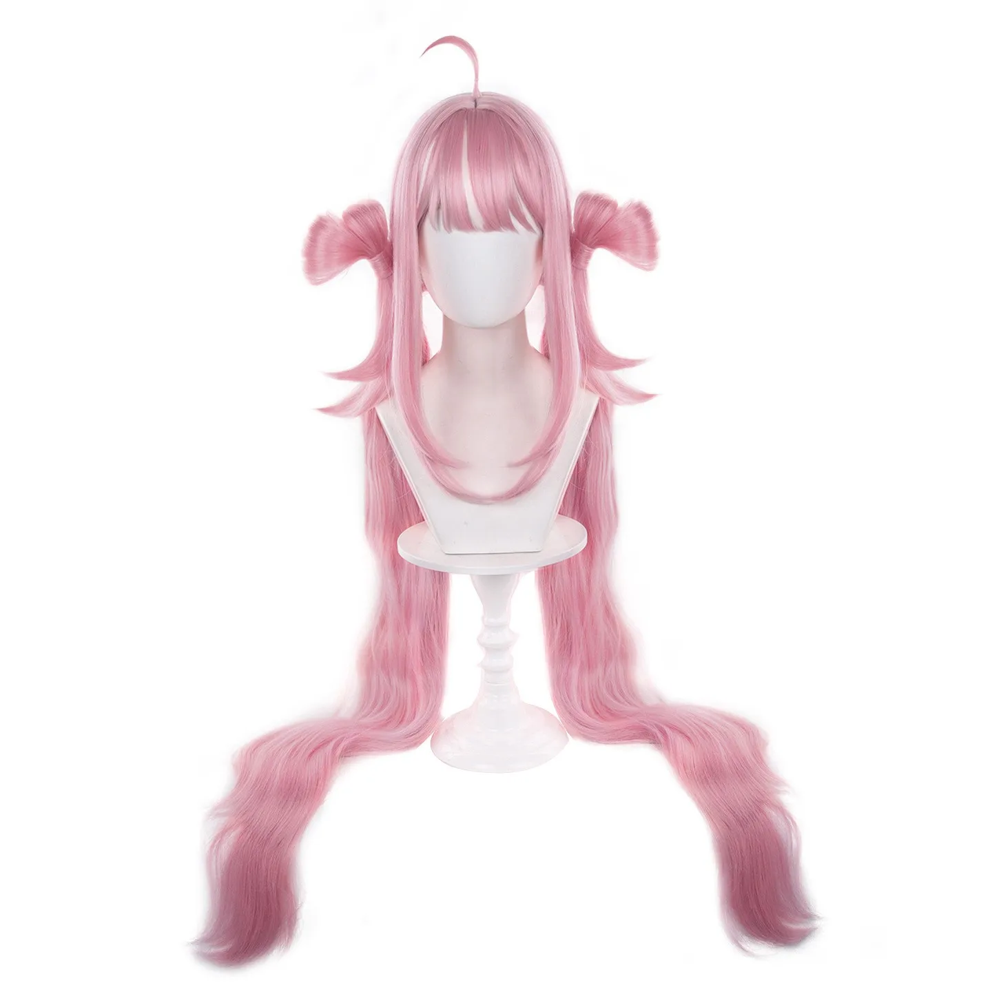 White Deer Cloud Roaming Cosplay Wigs for Women Synthetic Hair Pink Long 115cm Halloween Party Wigs Heat Resistant