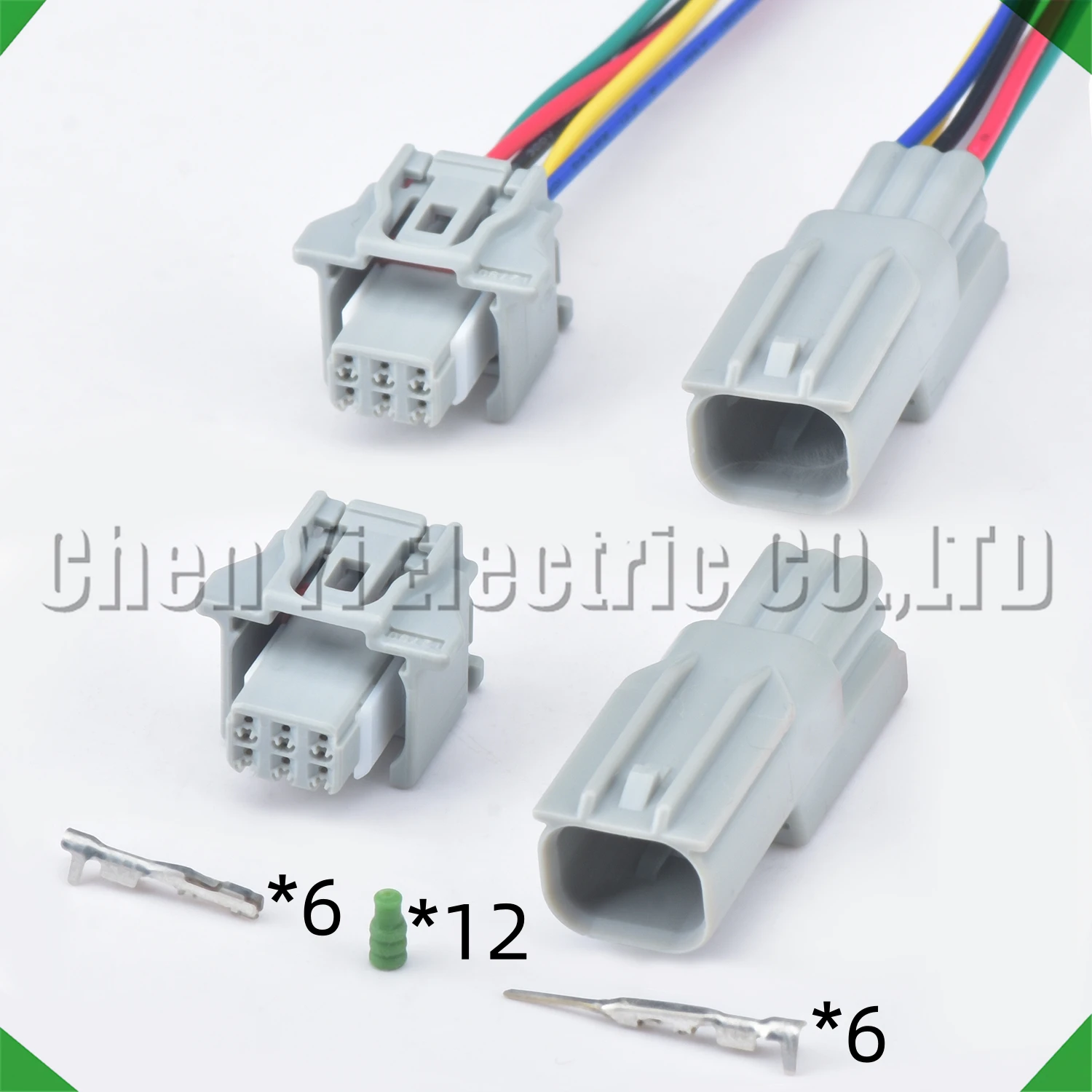 6 Pin Auto Connectors Reversing Radar Eye Rear View Camera harness plug 90980-12790 90980-12A80 6189-7065 6188-5404 For Toyota