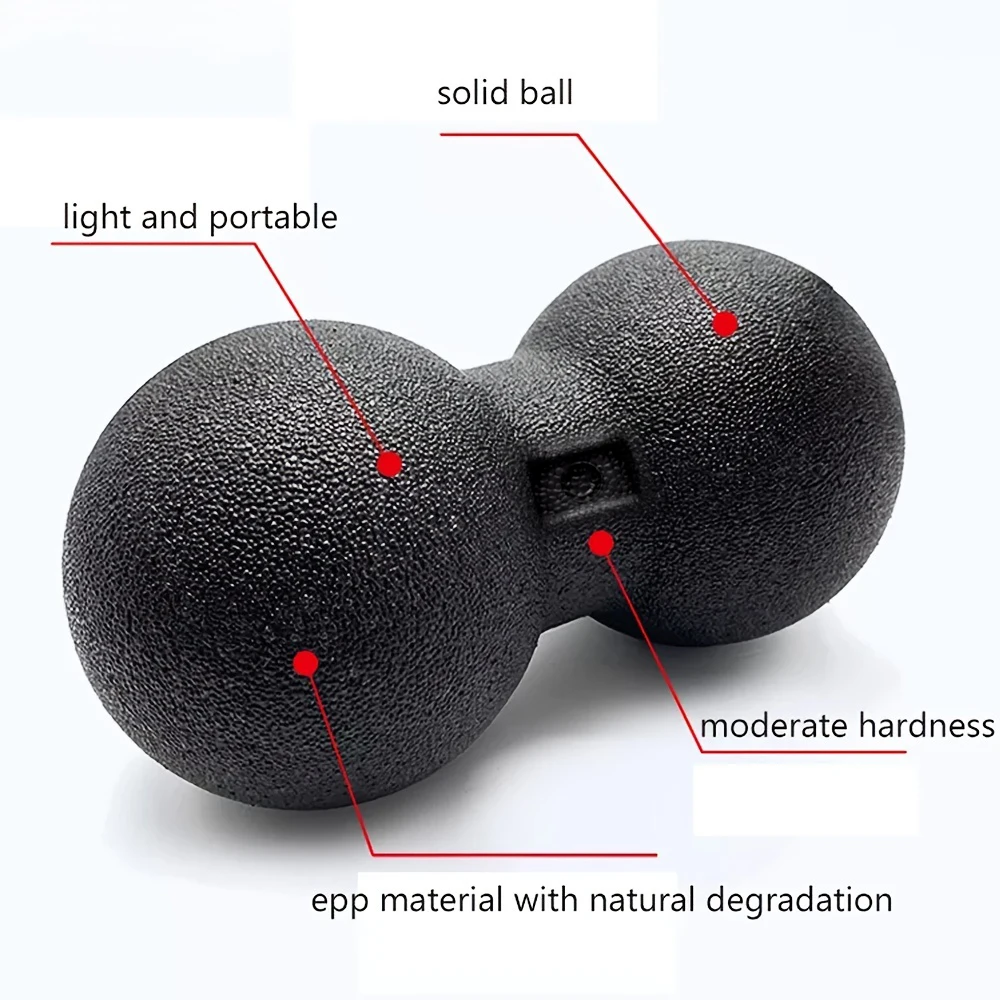 Foam Massage Ball Foam Block Roller Peanut Ball Lacrosse Myofascia Ball Massage Anti-Stress Ball