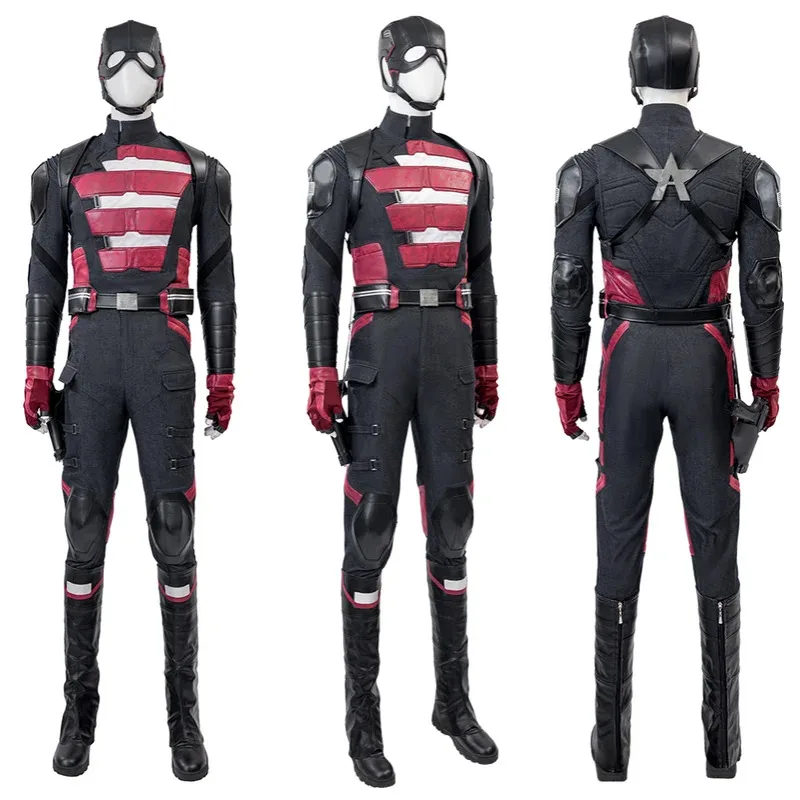 

Костюм для косплея агента Джона Уокера, топ, брюки, аксессуары, полный комплект, мужские костюмы с болтами, боевой костюм, наряд на заказ