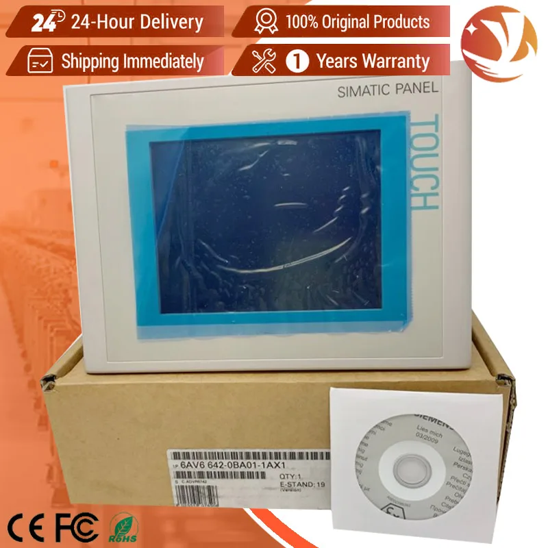Gold Seller 6av6642-0ba01-1ax1 TP177B Touch Screen PLC Brand New Original Spot Human Machine Interfaces Industrial PCs