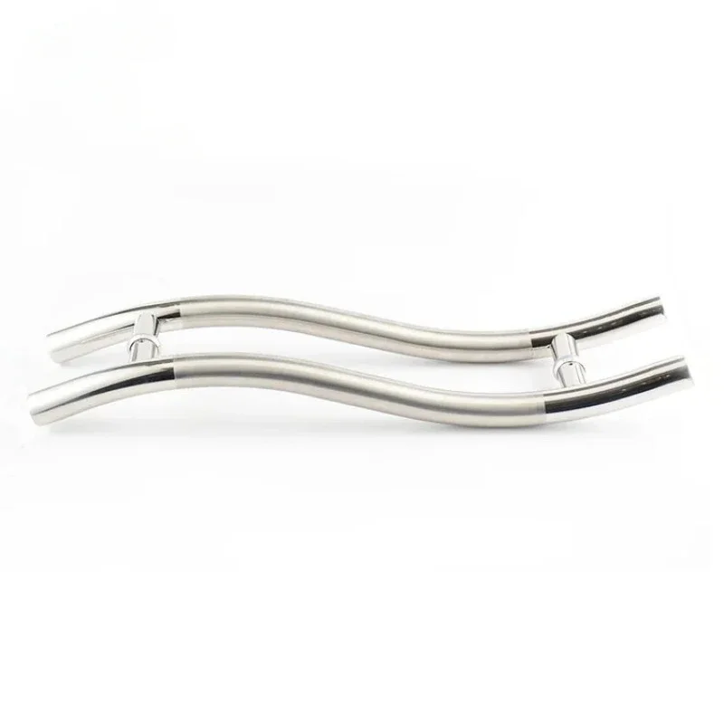 

Stainless Steel Hardware Design Exterior Pull Lever Glass Door Handle