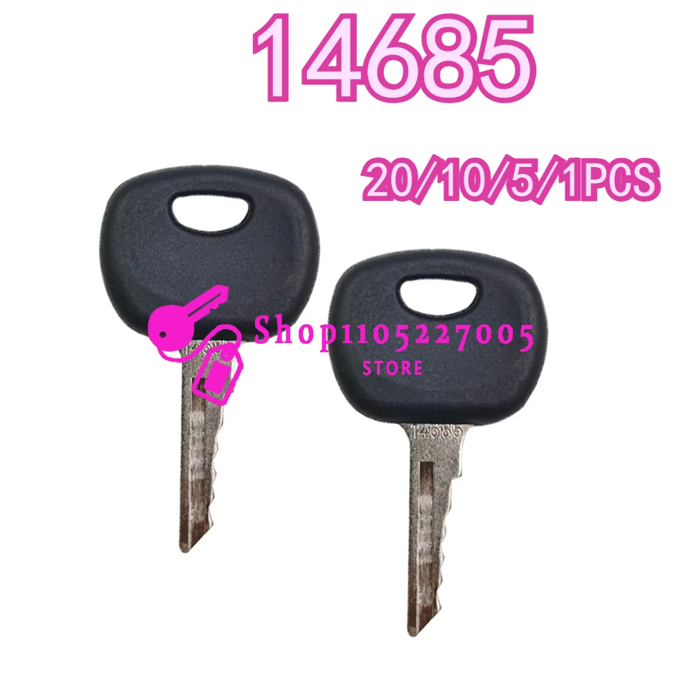 

20/10/5/1 шт. новые 14685 5755026 ключи зажигания, совместимые с тяжелым оборудованием Bomag Deutz Rammax Vibromax Wacker