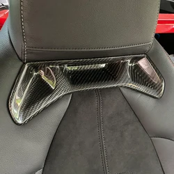 2 PCS Car Front Seat Back Trim Cover Car Styling for TOYOTA SUPRA MK5 A90 2019-2022 Auto Interior Accessories