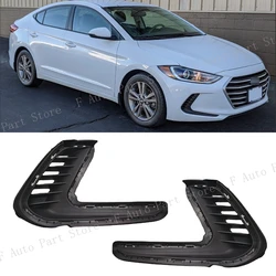 86564F2000 86563F2000 Car Front Bumper Foglamp Foglight Trim Grille Cover Frame Lid Bezel For Hyundai Elantra 2016 2017 2018