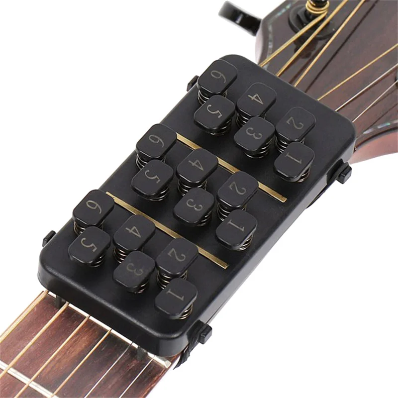 Guitar Chord Trainer Folk Guitar Chords Learning System Practice Assist Tools Finger Teaching Aid