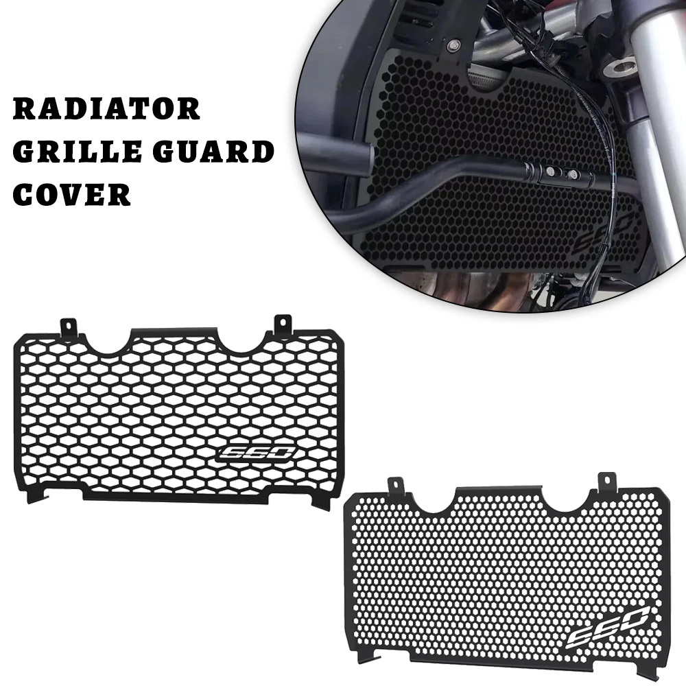 

2025 New Motorcycle Accessories For Aprilia Tuareg 660 Tuareg660 2022 2023 2024 Aluminium Radiator Guard Protector Cover Grille