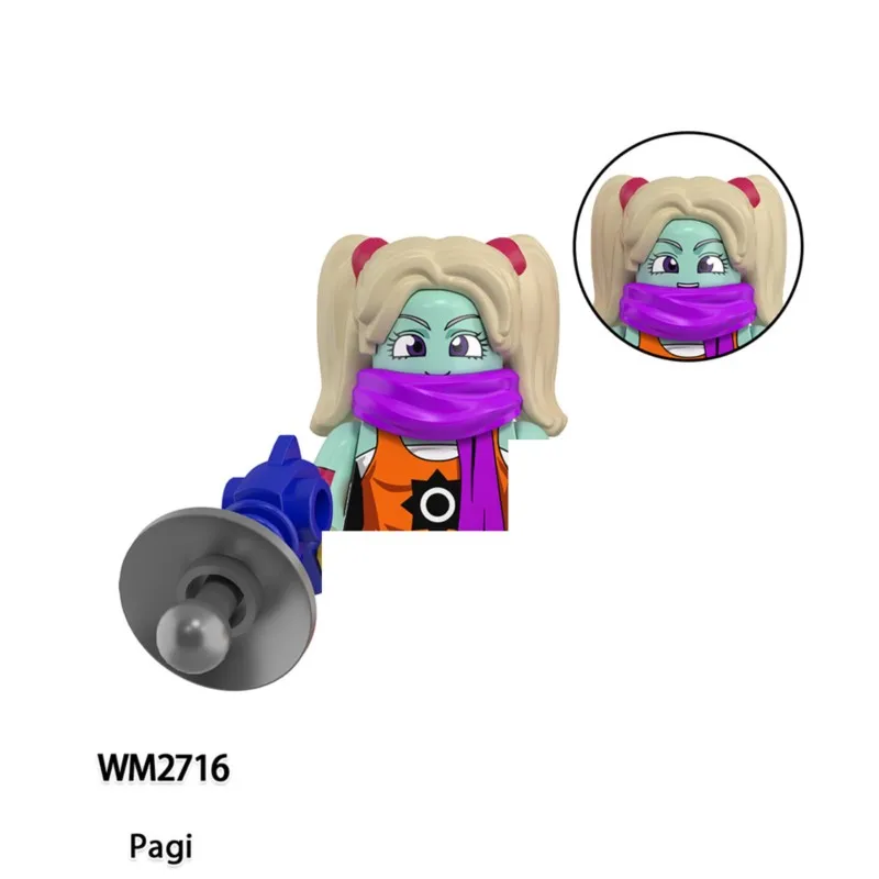 

WM2682-WM2721 WM6179 WM6181 WM6182 WM6183 Japanese Adventure Anime Movie Mini Program Doll Children's Puzzle Gift Action Toy