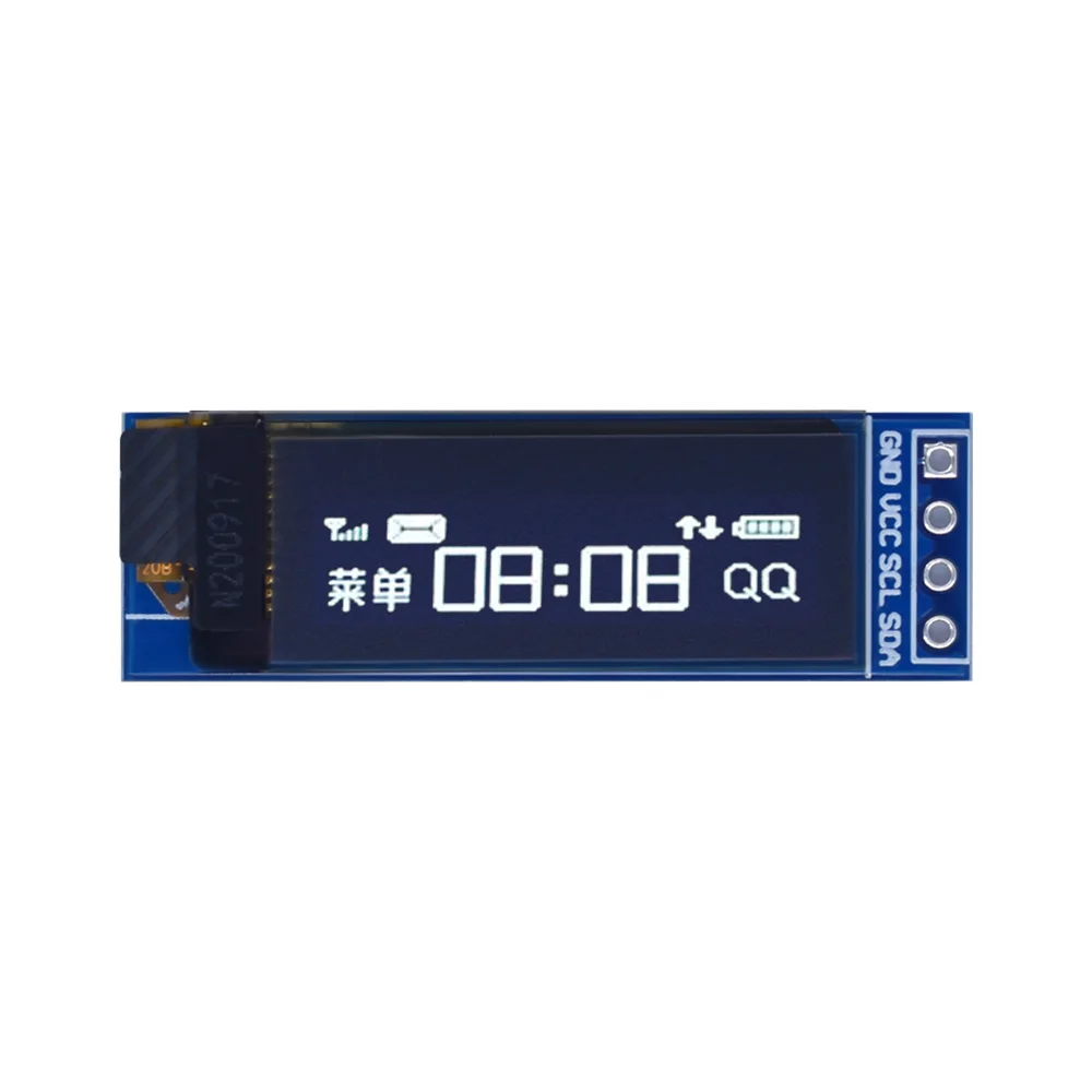 0.91 inch Blue White OLED Module 128X32 OLED LCD LED Display Module 0.91" IIC Communicate