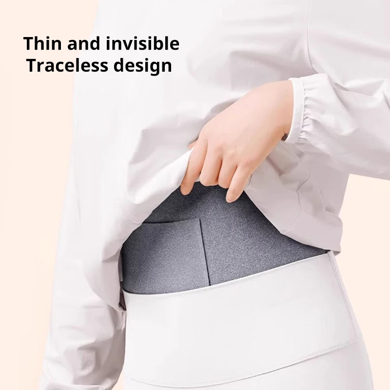 Flannel Pocket Protective Belt Belly Protective Belt Autumn Winter ​Warm Stomach Cold Protection Relief Menstrual Discomfort