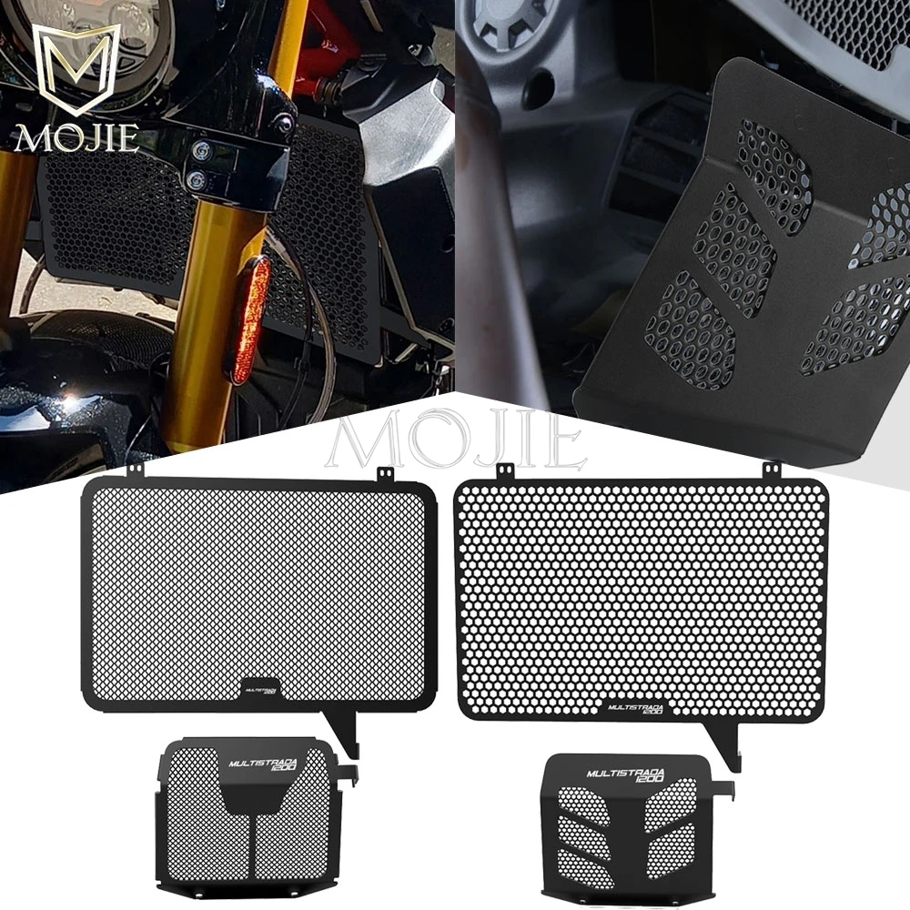 

For DUCATI Multistrada 1200 Gran Turismo 2013 2014 Motorcycle Radiator Guards Grill Covers Engine Guard Grille Protection Cover