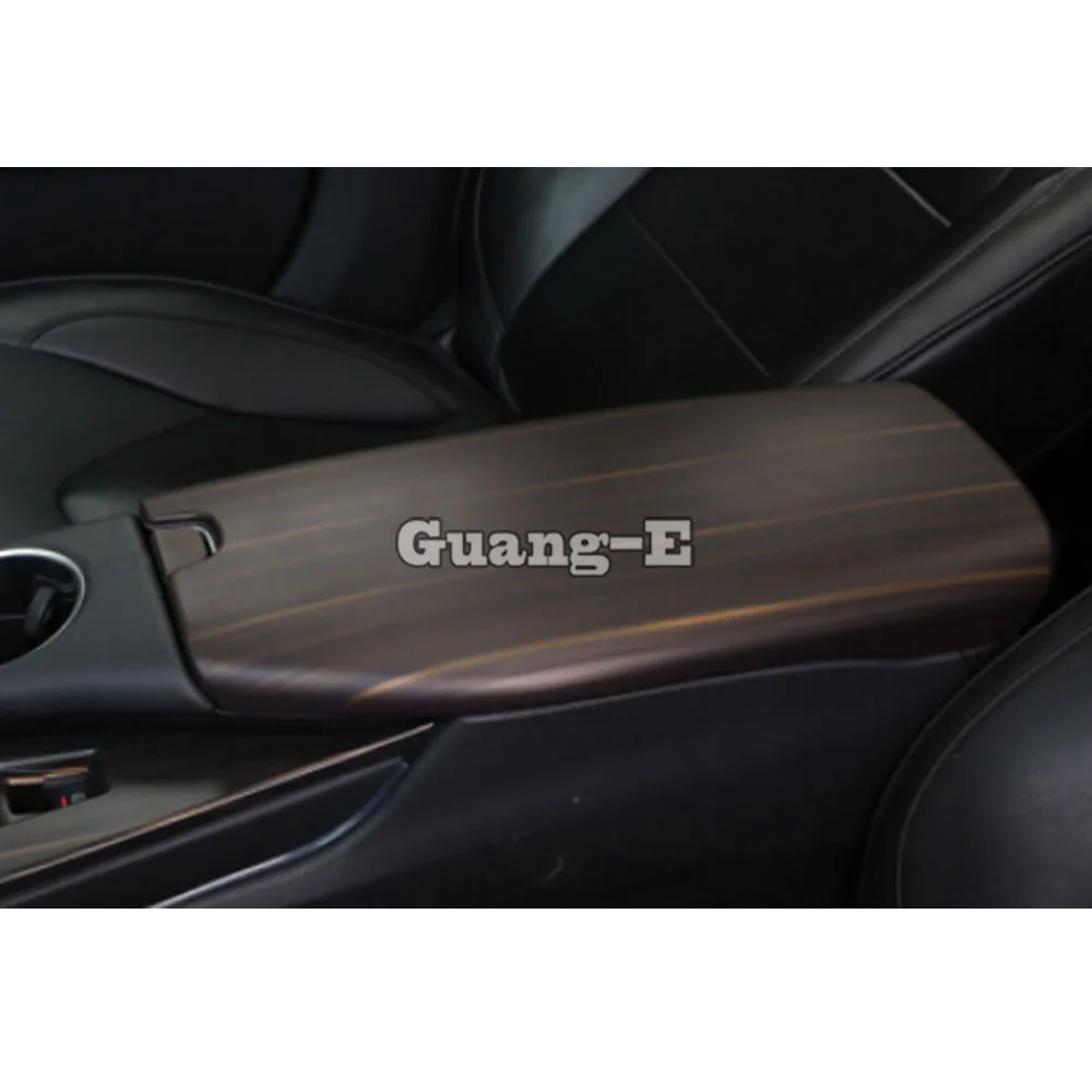 For Toyota Avalon XX50 2019 2020 2021 2022 2023 2024 Inner Trim Center Console Middle Rear Back Tail Cup  Armrest Box Cover 2pcs view 2
