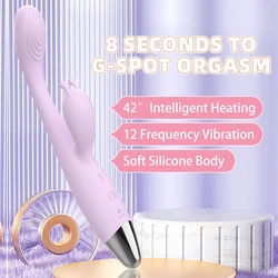 G Spot Vibrator For Women Sex Toy Female Masturbation Dildo For Clitoris Nipple Vaginal Clitoral Stimulator Vibrating Massager