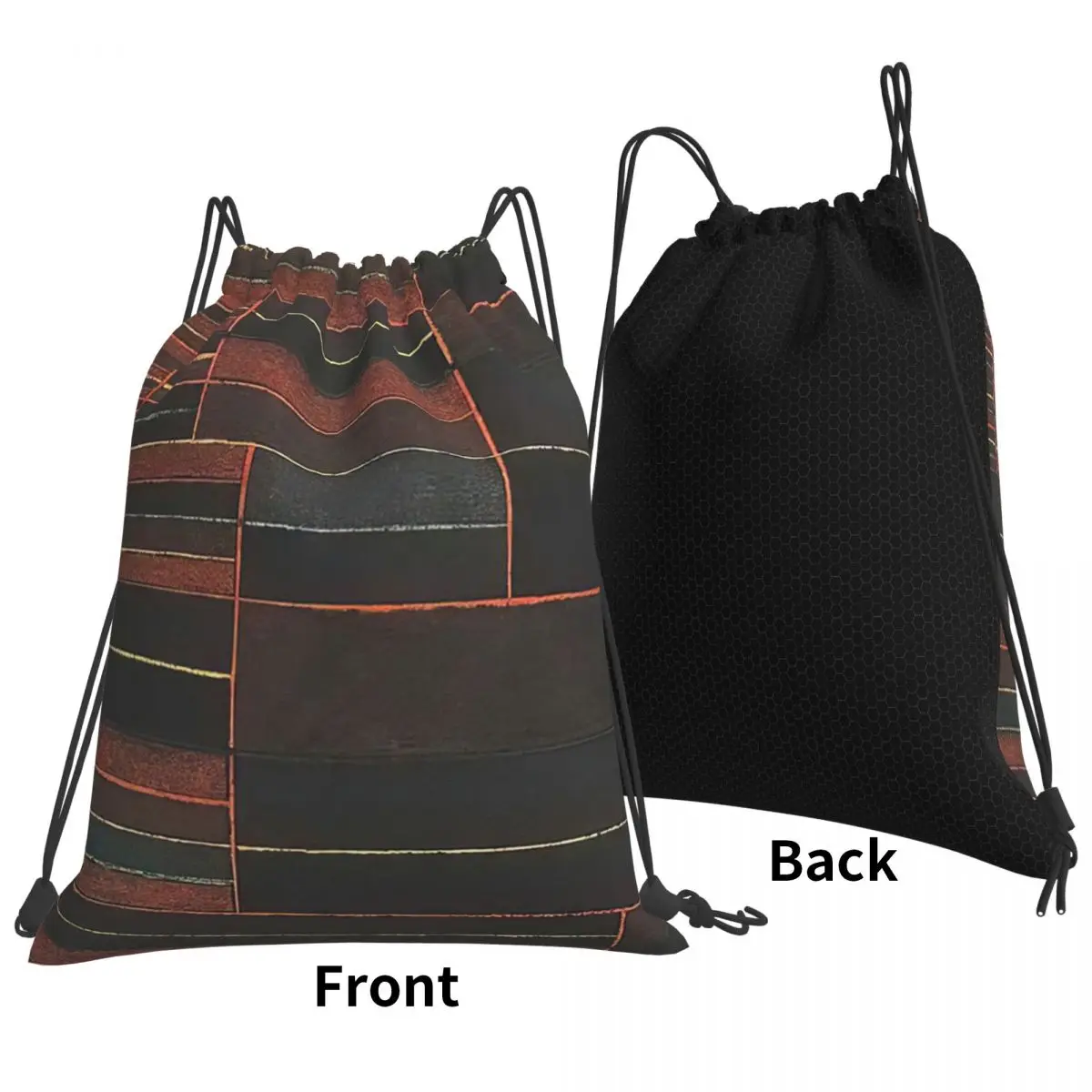 Paul Klee - In The Current Six Thresholds 1929 Backpacks Multi-function Drawstring Bags Storage Bag Book Bags for Travel