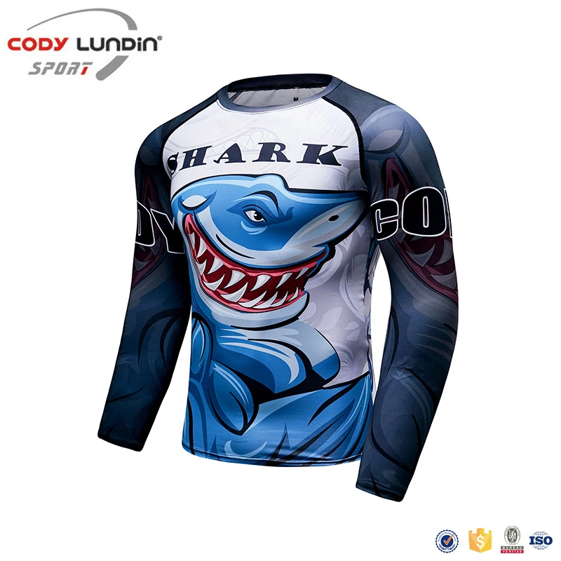 Cody Lundin Manto Custom Camouflage T-shirt With Long Sleeve Punk Breathable Fitness Rashguard Compression Wrestling Bjj Jersey