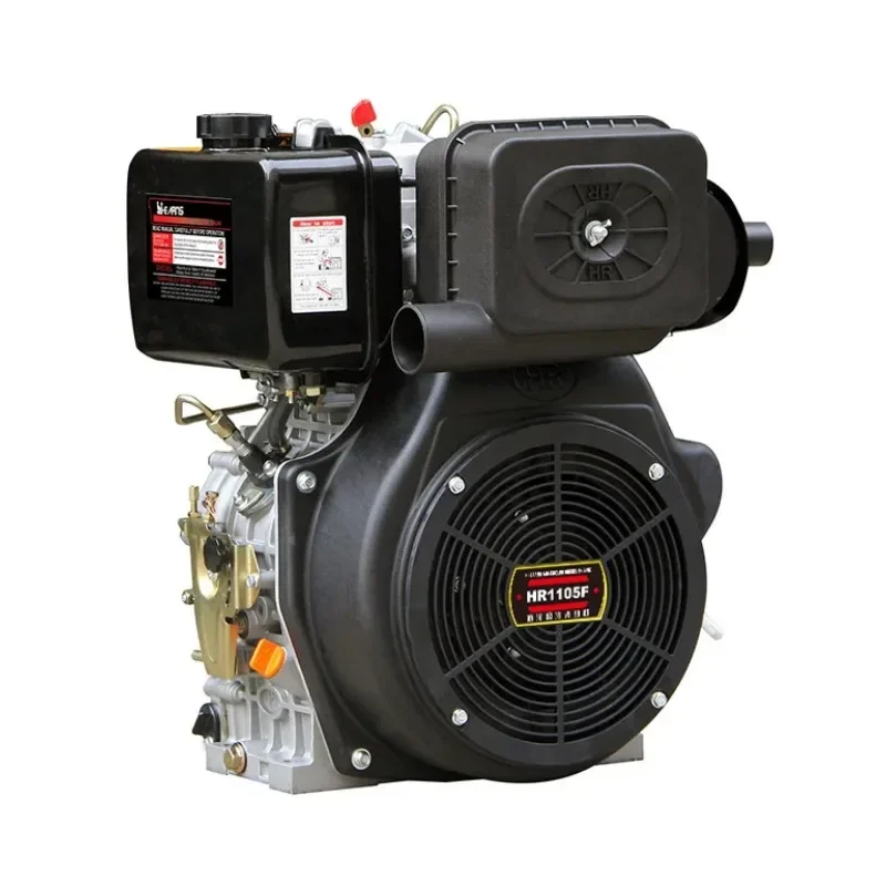 Hi-earns Brand 20hp Air Cooled 1102FAE 1105FAE Air Cooled Single Cylinder Electric Diesel Engine