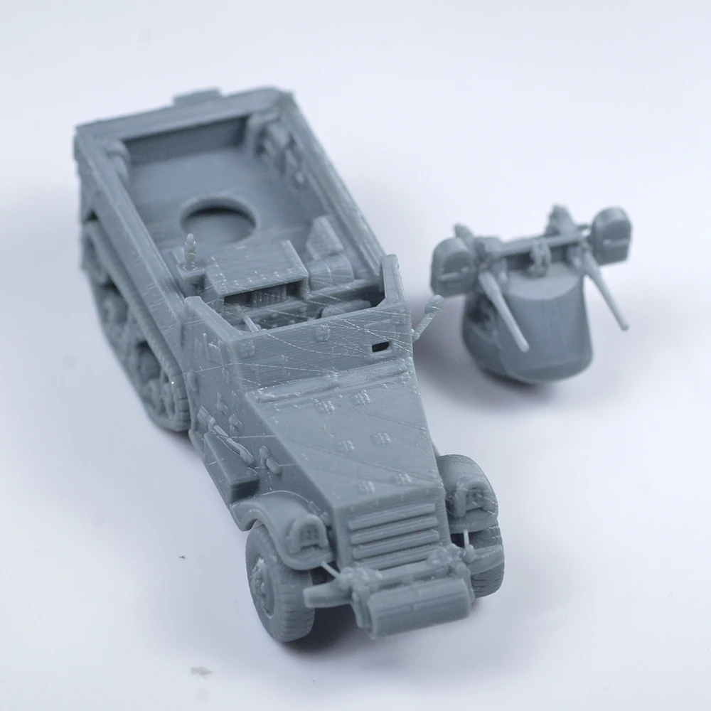 1/144 1/200 1/350 1/700 MRY-SFW SS553 Military Model Kit US Multiple Gun Motor Carriage M13 SPAA Miniature Static War Games