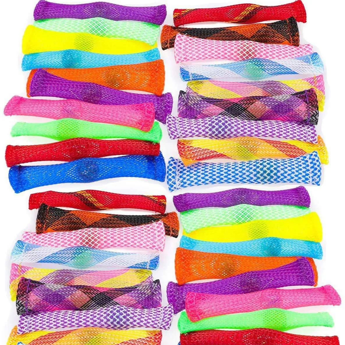 Fun Squishy Fidget Toys 10Pcs Marble Mesh Stress Relieving Sensory ADHD Autism Squeezing Party Cool Creative Novelty Gift