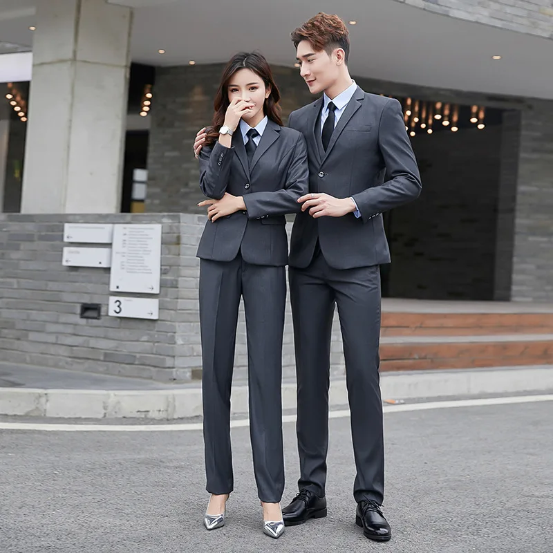 

1-B14 and Winter Business Men's Suit Business Suit suit Men's Black Men's and Women's Jacket Wedding Slim-fit Dress