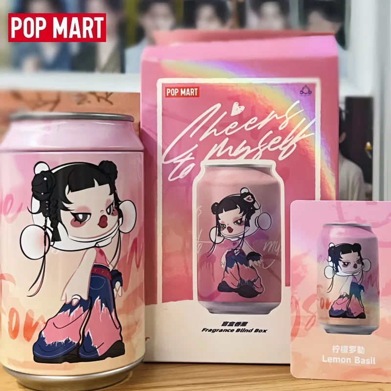 

Оригинальный подлинный Pop Mart Skullpanda Cheers To Myself Series слепая коробка ароматерапия окружающая канистра Sp подарки-сюрпризы