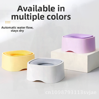 Pet Dog Water Dispenser Non-Wet Mouth Floating Drinking Bowl Teddy Cat Basin Automatic Feeding System Not Required Xiaomi Colors