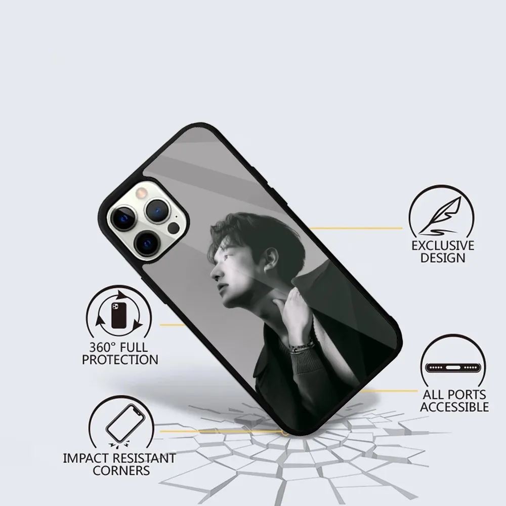 Actor L-Lee Min Phone Case For iPhone 15,14,13,12,11,Plus,Pro,Max Mini Magsafe Magnetic Wireless Charging