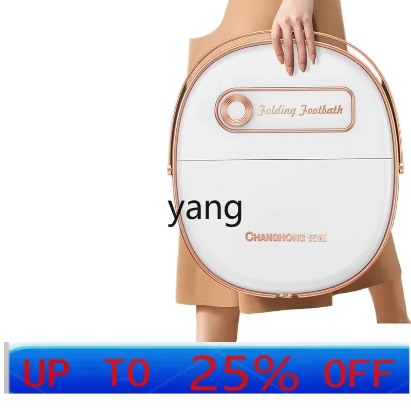 CX  foldable foot soaking bucket automatic foot washing electric foot bath heating
