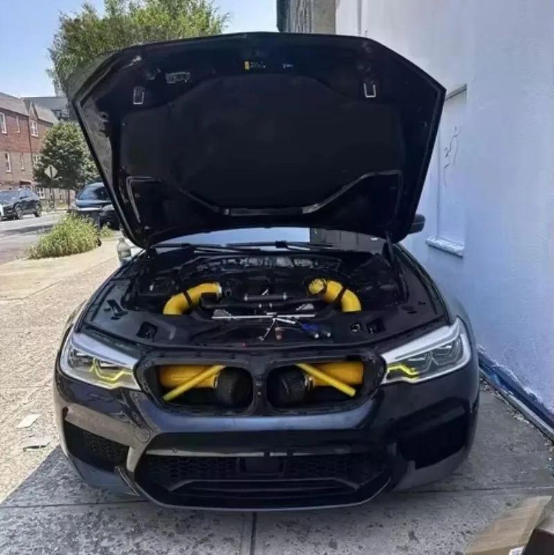 

Silicone Front Mount Intake Kit with Filters for G30 2020+ M550I or M8 | M5 ( F90 / F91 / F92 / F93 )