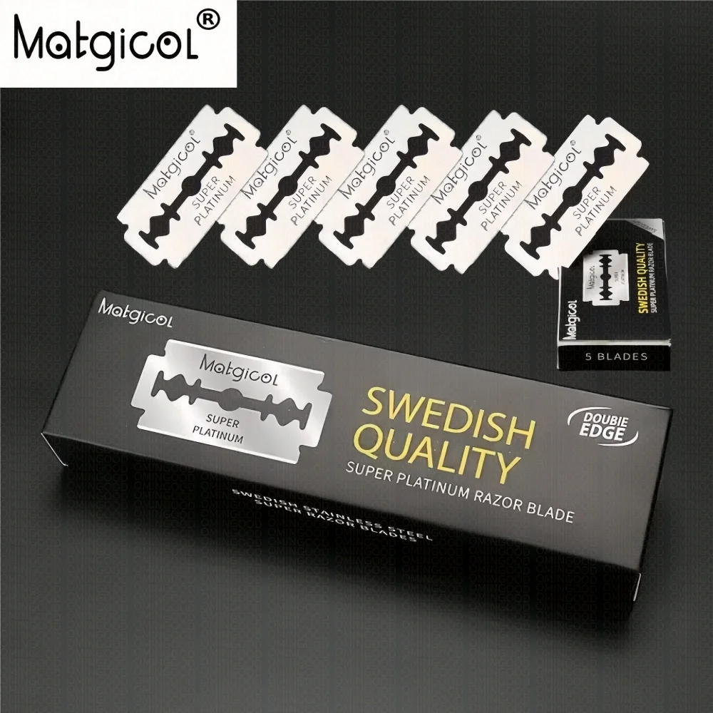 NEW 10/20/30/50/100 Pcs Double Edge Blade Stainless Steel Ultra-sharp Safety Razor Blades To Shave Blade For Manual Razor