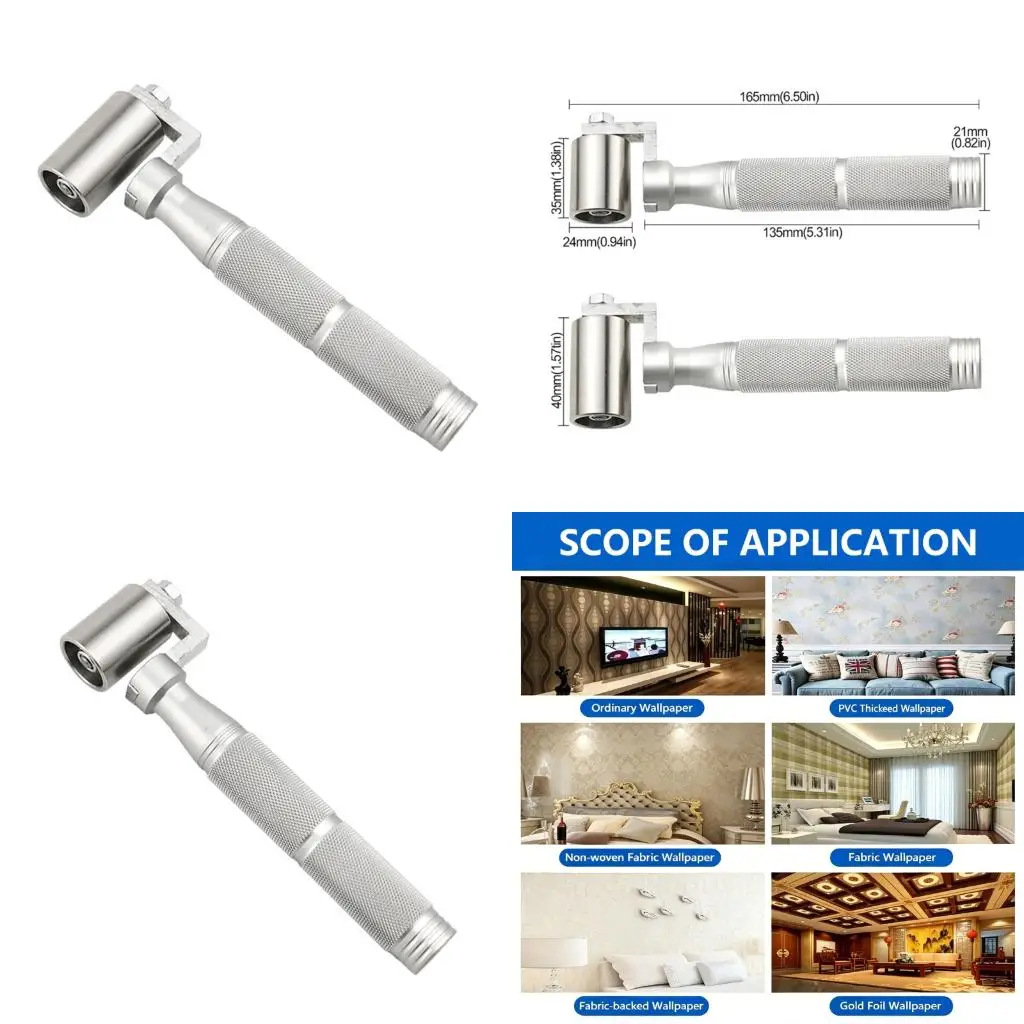 Seam Rollers Wheel Set Durability Steel Construction For Long Last Performances Professional Use AntiSlip Grip