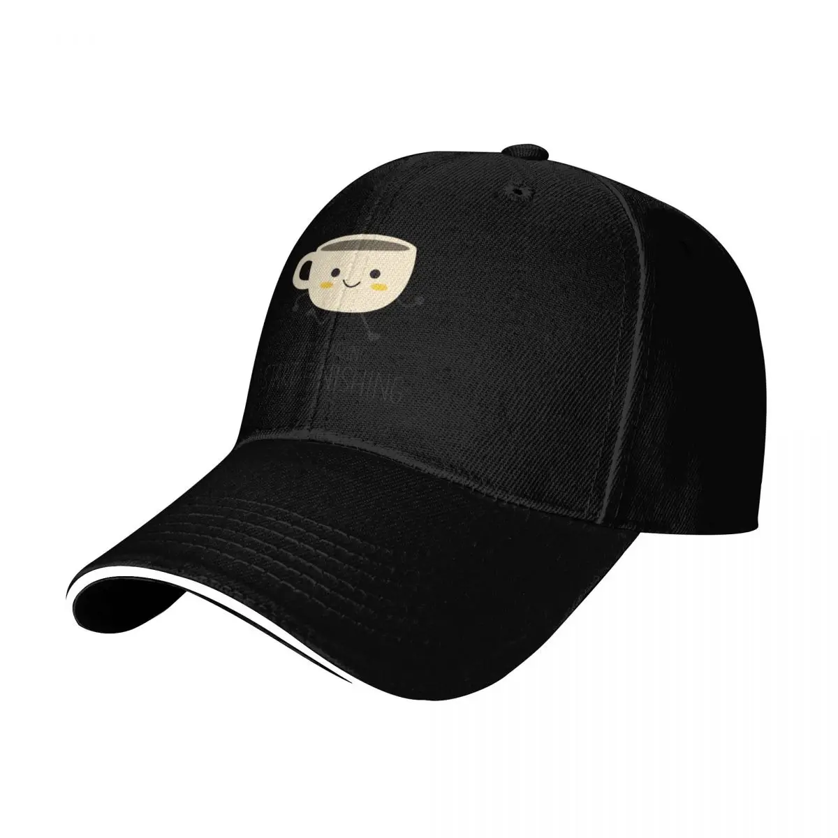 Stop starting, start finishing Baseball Cap Cotton Twill Breathable Contrast Two Tone Brim Snapback Flat Bill